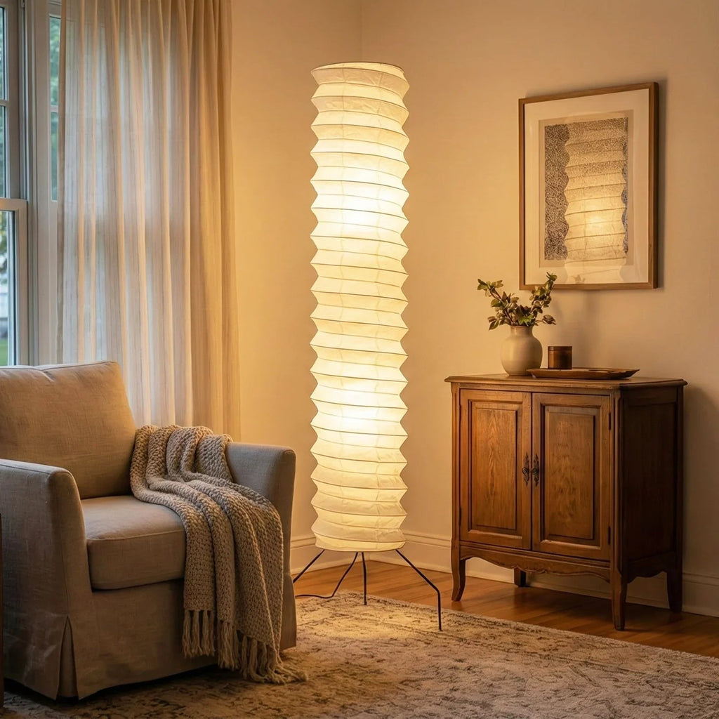 Akari Spiral UF4-31N Floor Lamp | wildoxy