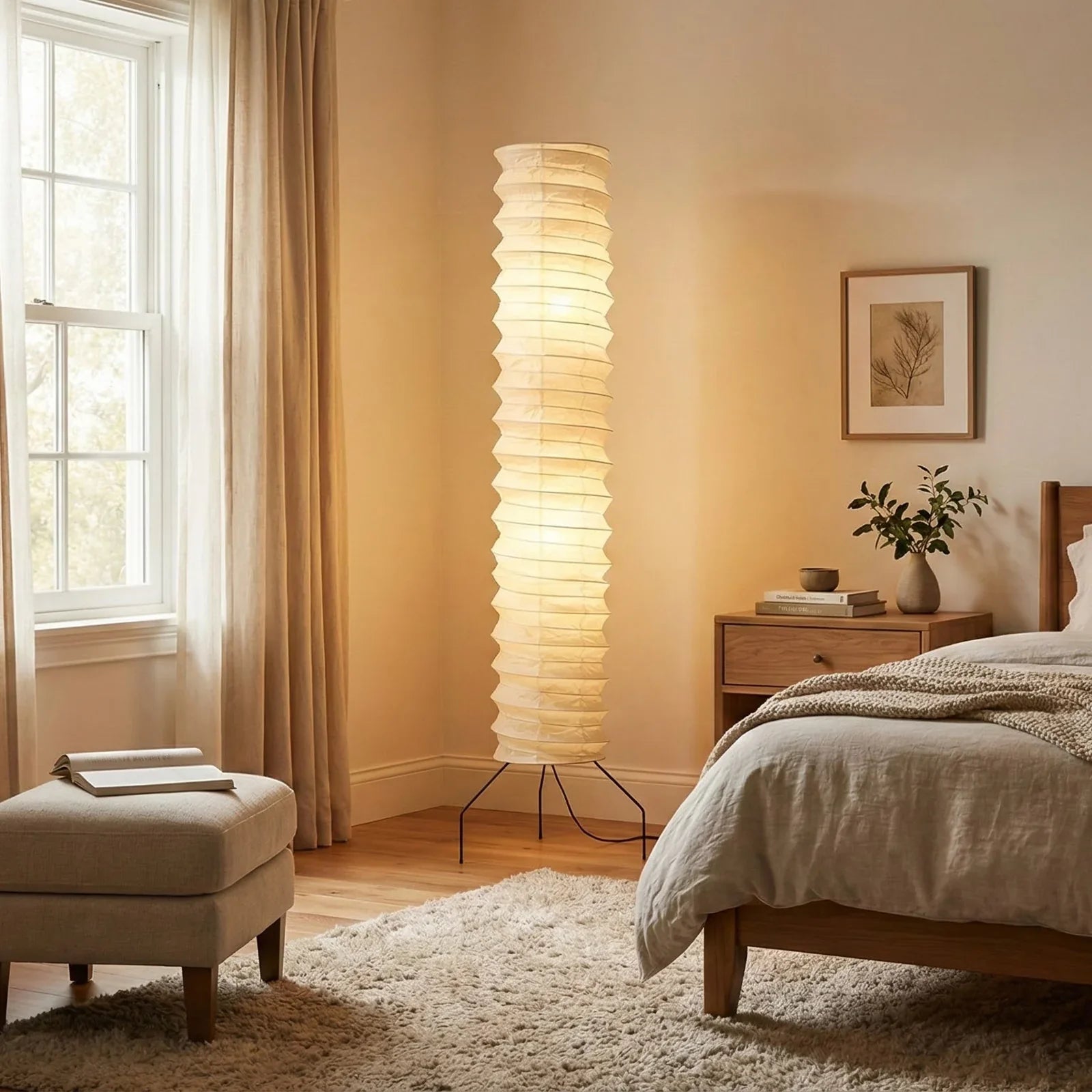 Akari Spiral UF4-31N Floor Lamp | wildoxy