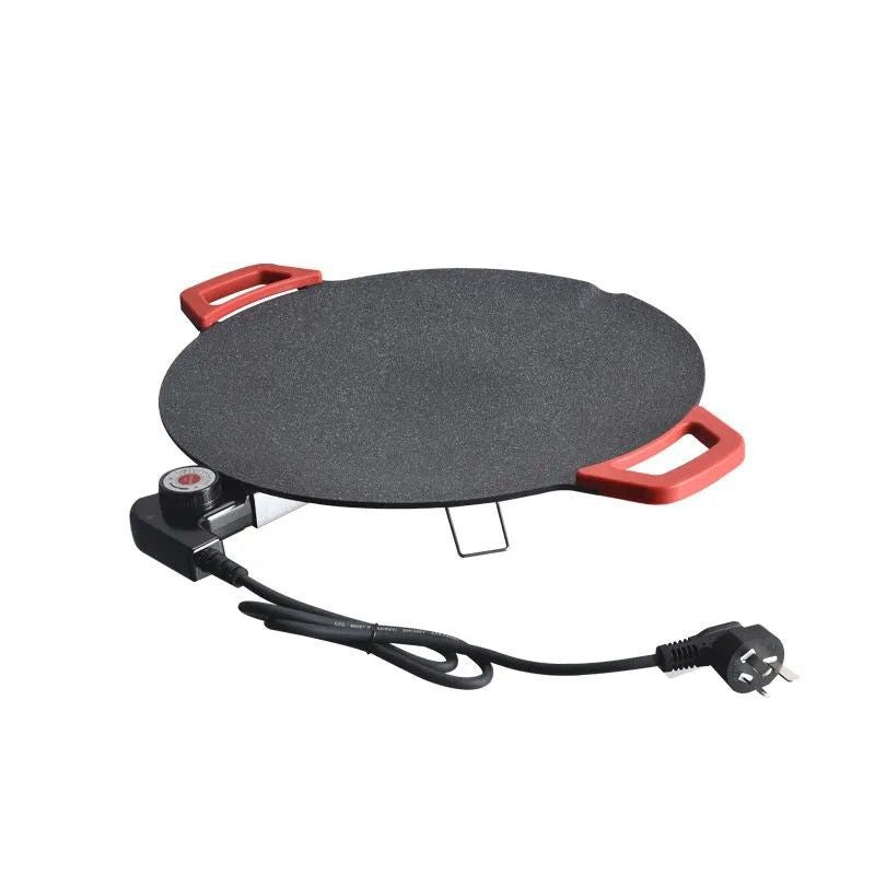 28 cm røgfri elektrisk grillplade og kontaktgrill
