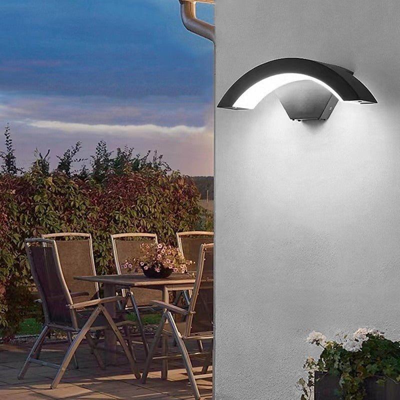 Modern Outdoor Wall Light | IP65 Waterproof LED Fixture | Wildoxy