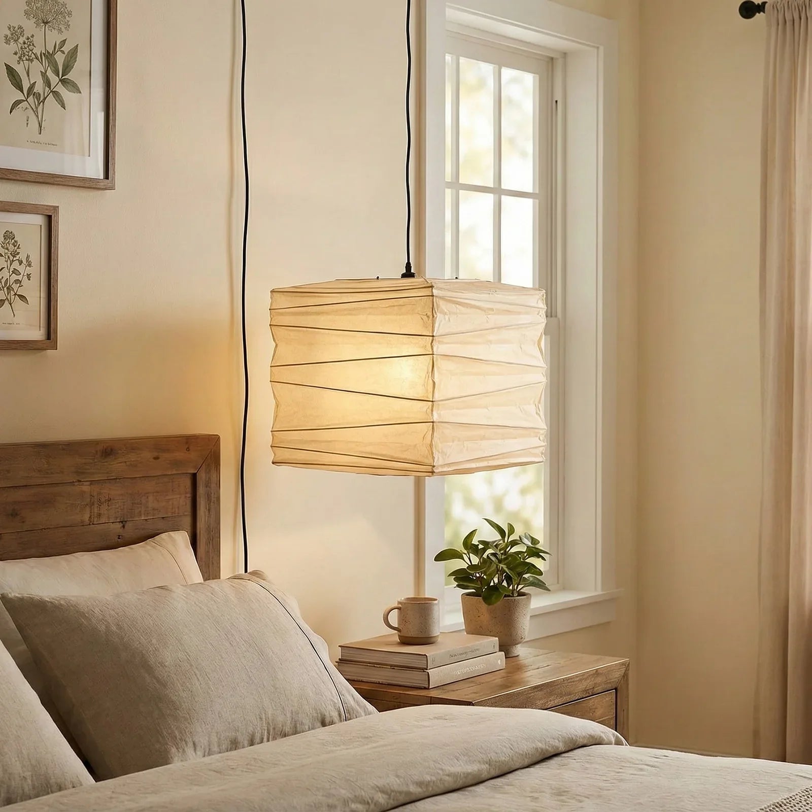 Akari Square 33X 45X Pendant Light | wildoxy
