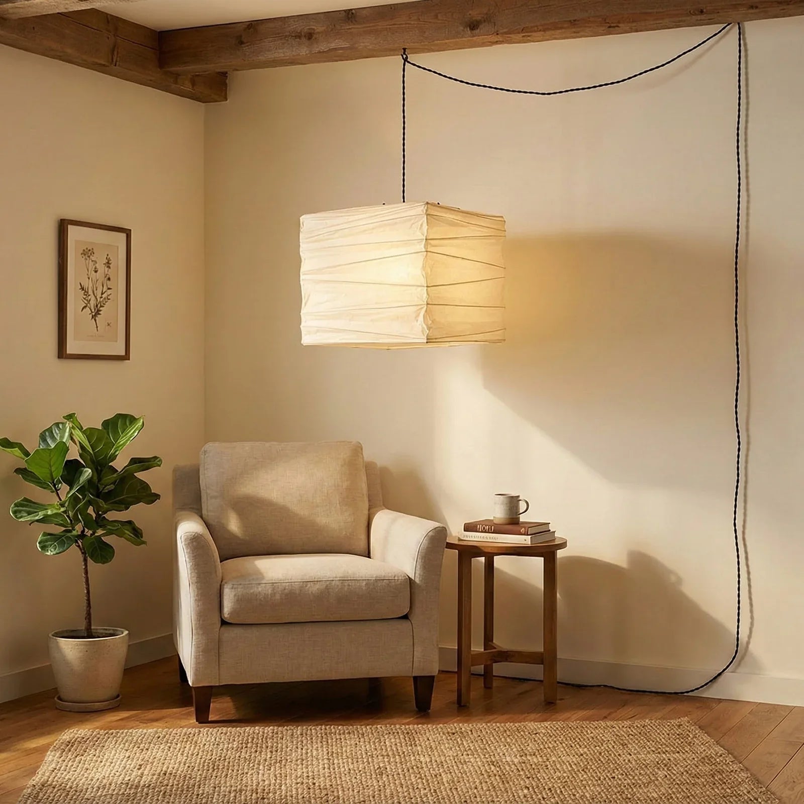 Akari Square 33X 45X Pendant Light | wildoxy
