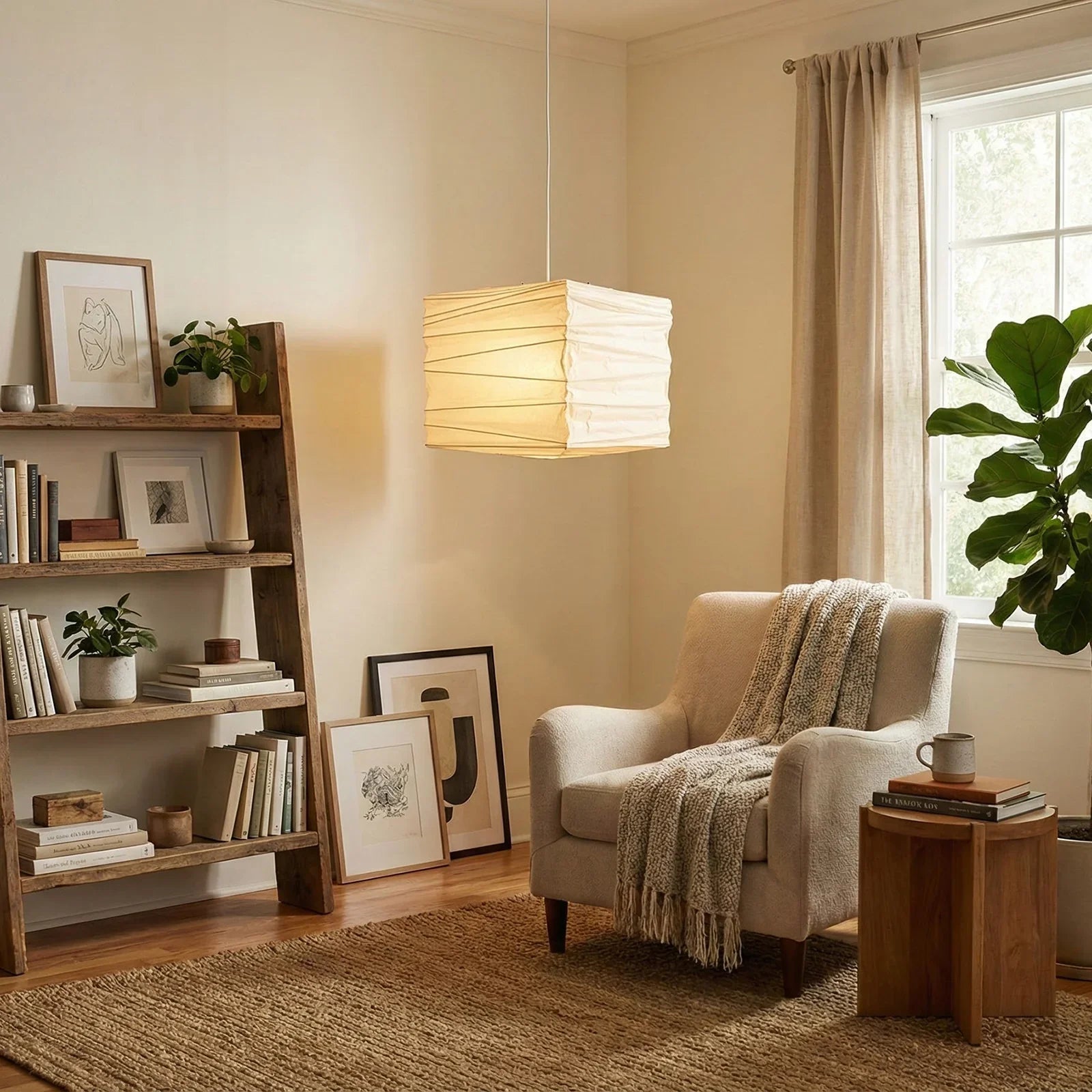 Akari Square 33X 45X Pendant Light | wildoxy