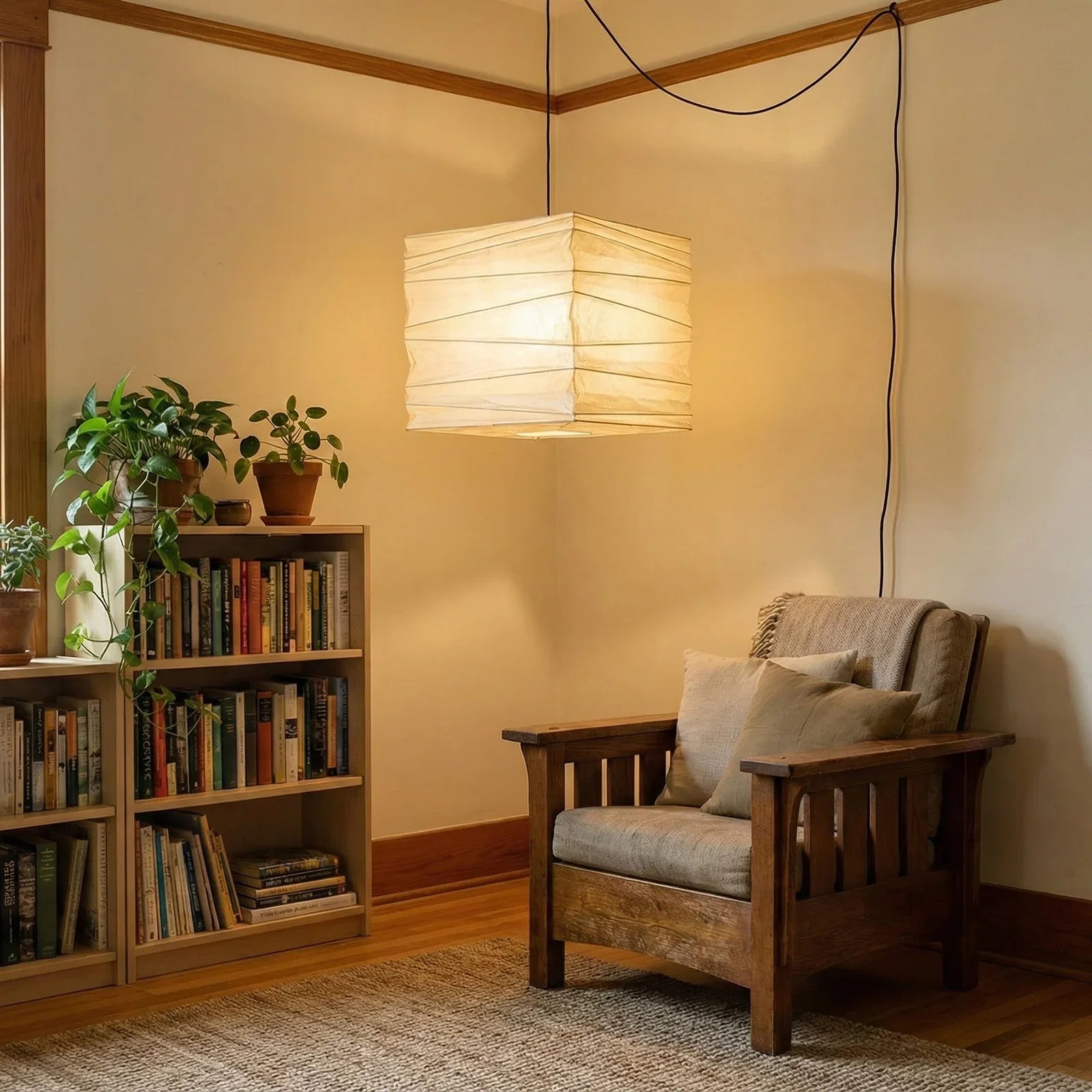 Akari Square 33X 45X Pendant Light | wildoxy