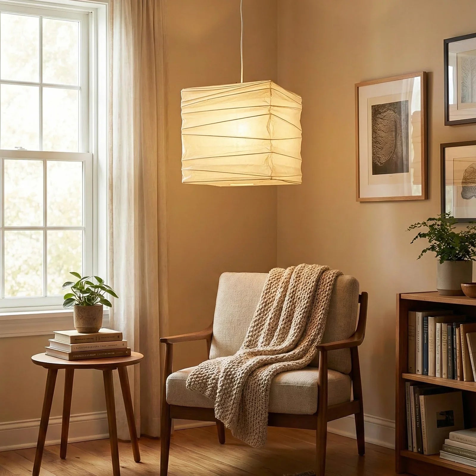 Akari Square 33X 45X Pendant Light | wildoxy