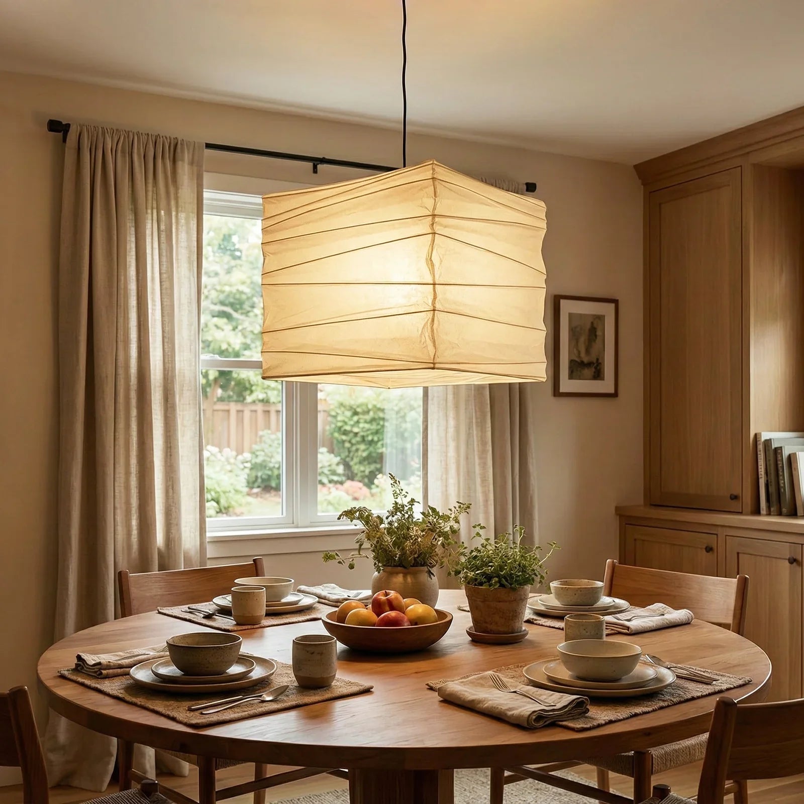 Akari Square 33X 45X Pendant Light | wildoxy