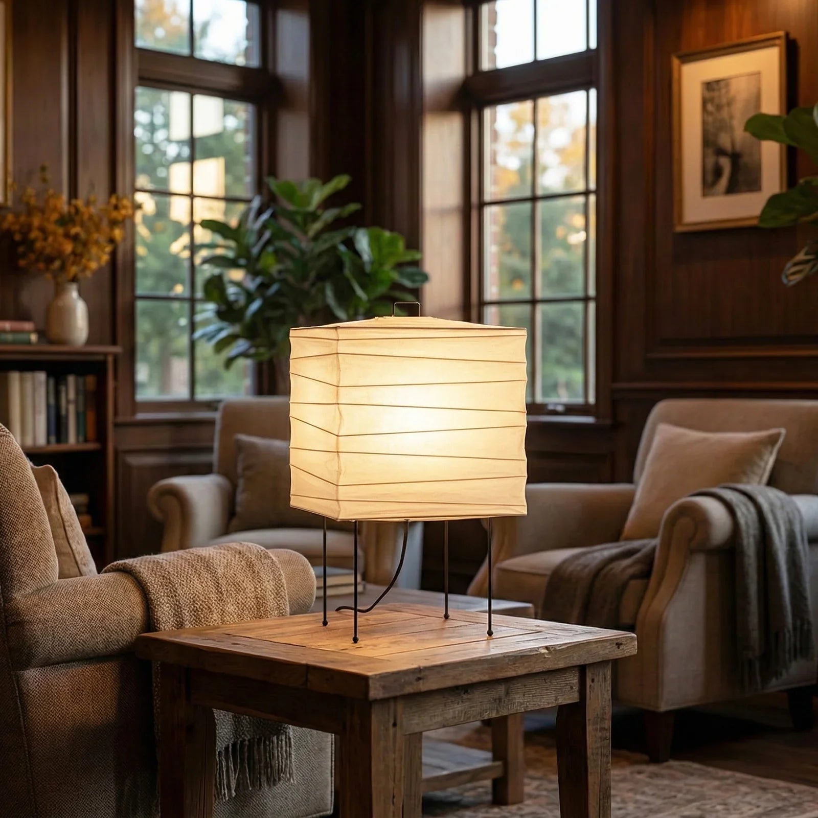Akari Square 3X Table Lamp | wildoxy