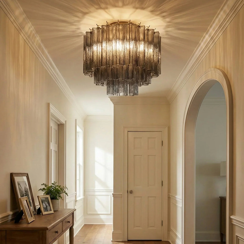 Star Shaped Glass Tube Ceiling Light | wildoxy