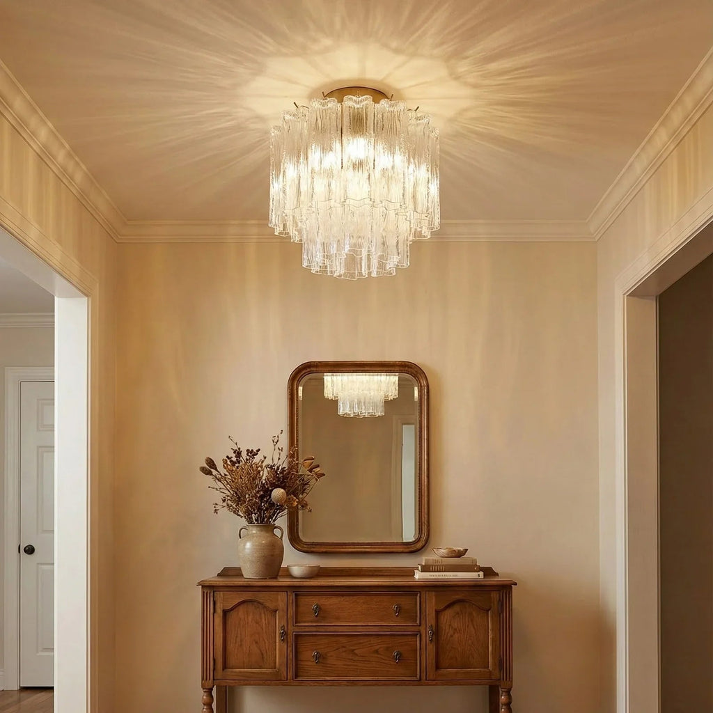 Star Shaped Glass Tube Ceiling Light | wildoxy