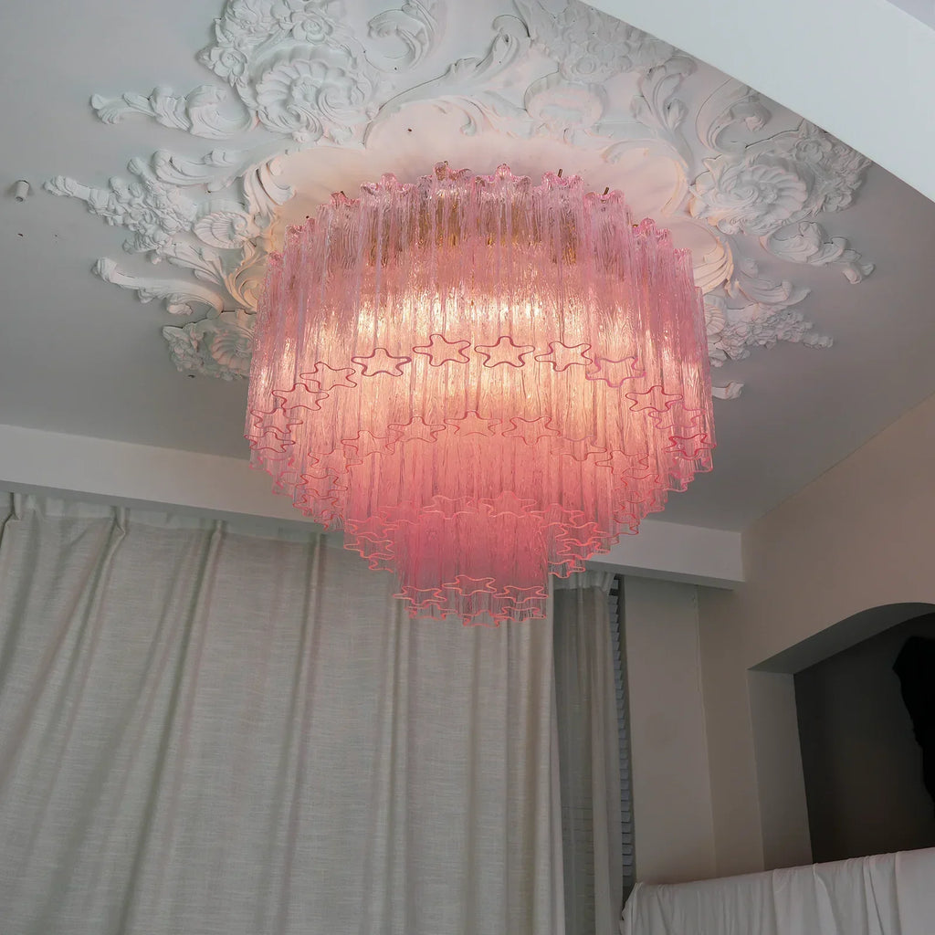 Star Shaped Glass Tube Ceiling Light | wildoxy