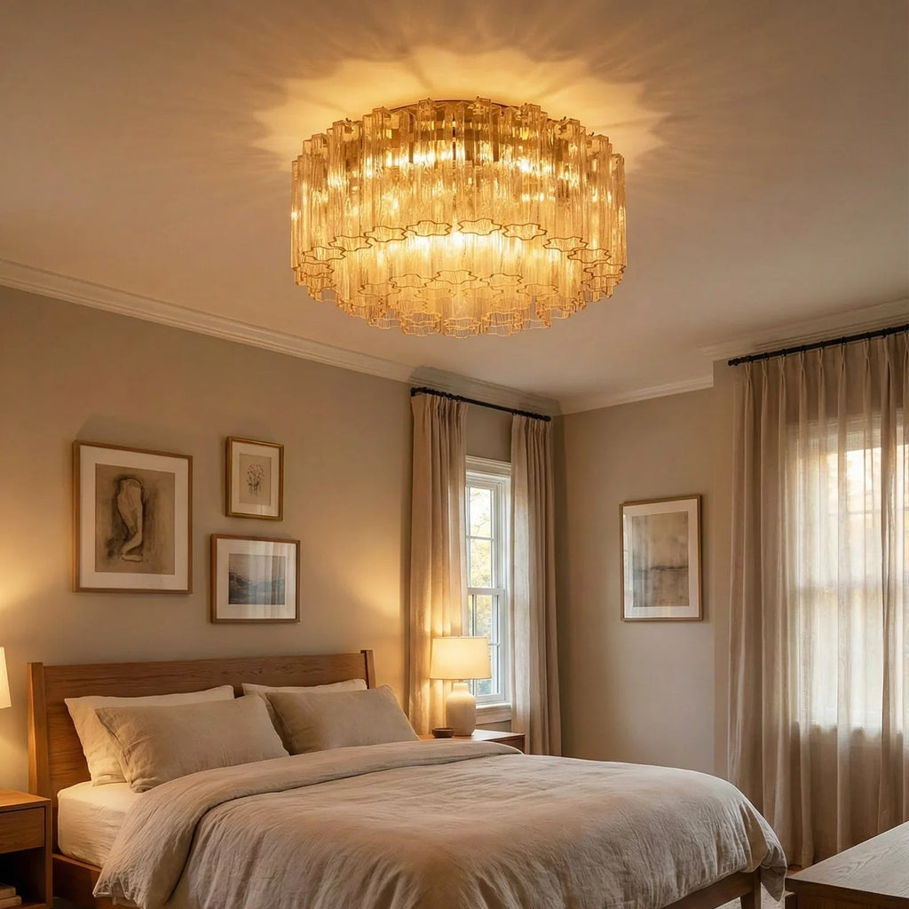 Star Shaped Glass Tube Ceiling Light | wildoxy