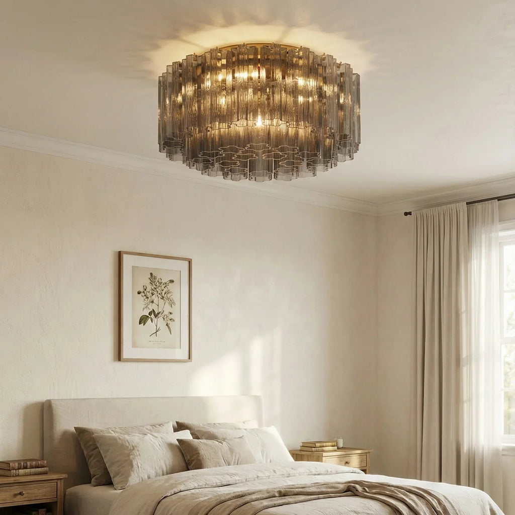 Star Shaped Glass Tube Ceiling Light | wildoxy