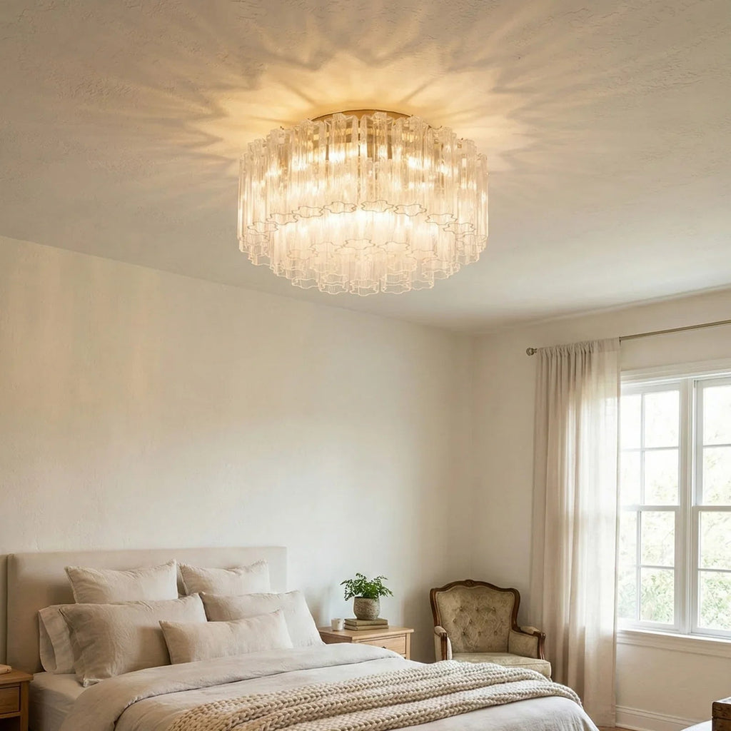 Star Shaped Glass Tube Ceiling Light | wildoxy