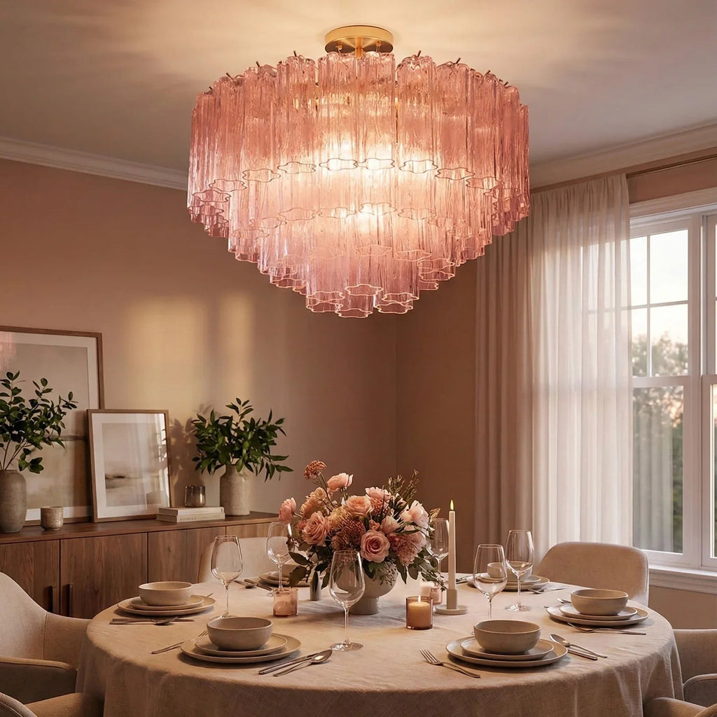 Star Shaped Glass Tube Ceiling Light | wildoxy