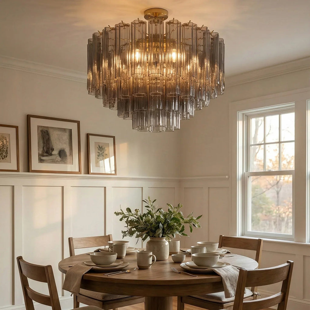 Star Shaped Glass Tube Ceiling Light | wildoxy