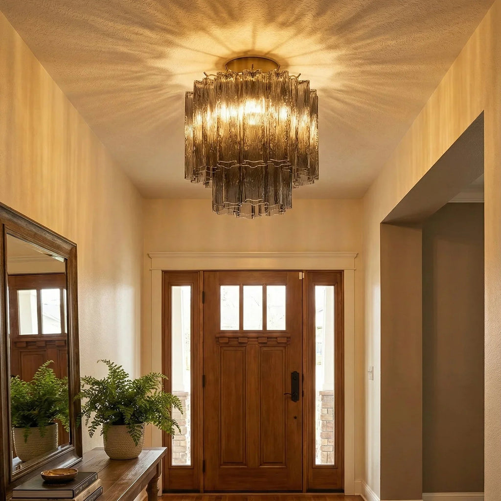 Star Shaped Glass Tube Ceiling Light | wildoxy