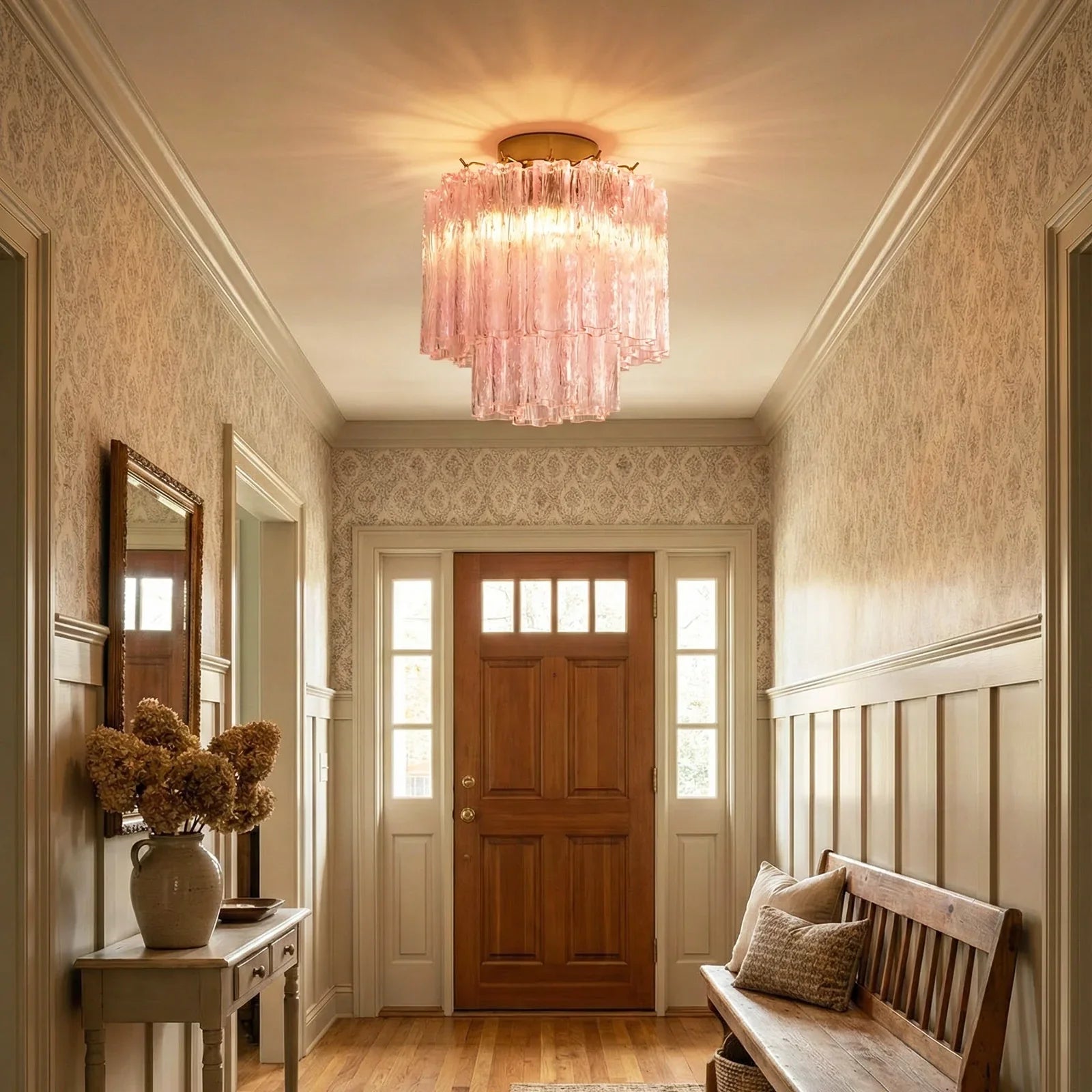 Star Shaped Glass Tube Ceiling Light | wildoxy