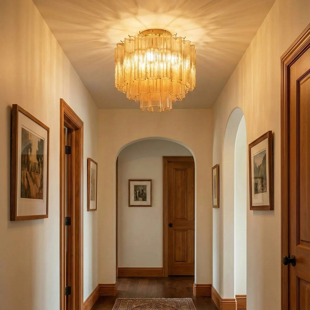 Star Shaped Glass Tube Ceiling Light | wildoxy