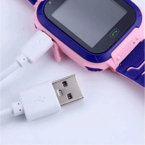 Montre connectée GPS pour enfants - Étanche, bouton SOS, mode école