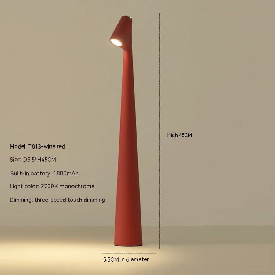 EVOLUCE Extended Battery Life Desk Lamp — Long-Lasting Rechargeable Cordless LED Light
