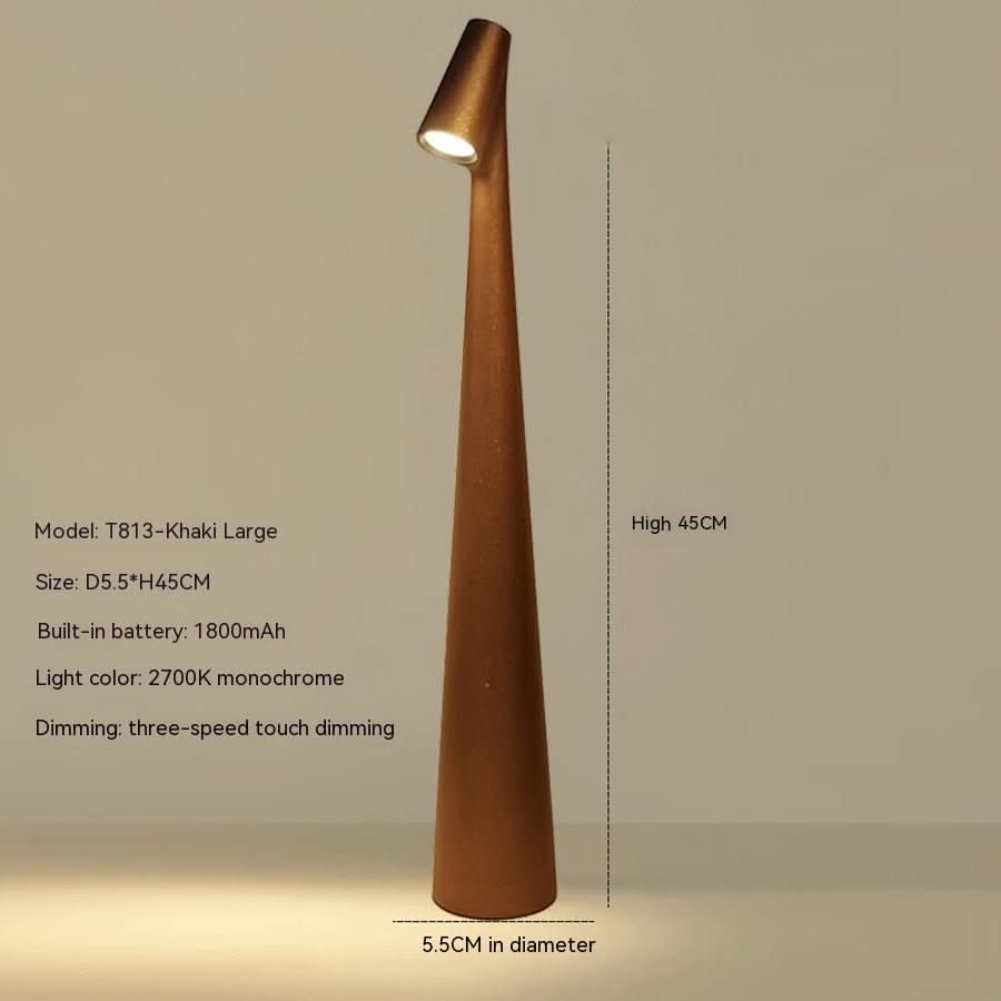 EVOLUCE Extended Battery Life Desk Lamp — Long-Lasting Rechargeable Cordless LED Light