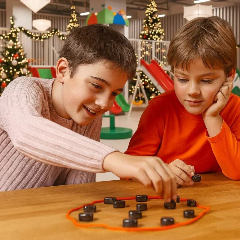 Magnetic Travel Chess Set — Strong Magnets Secure Piece Placement