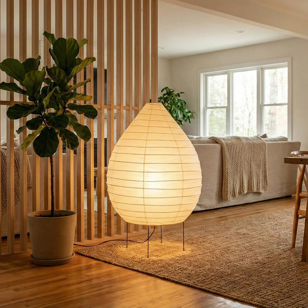Akari Teardrop Shaped 23N Floor Lamp | wildoxy