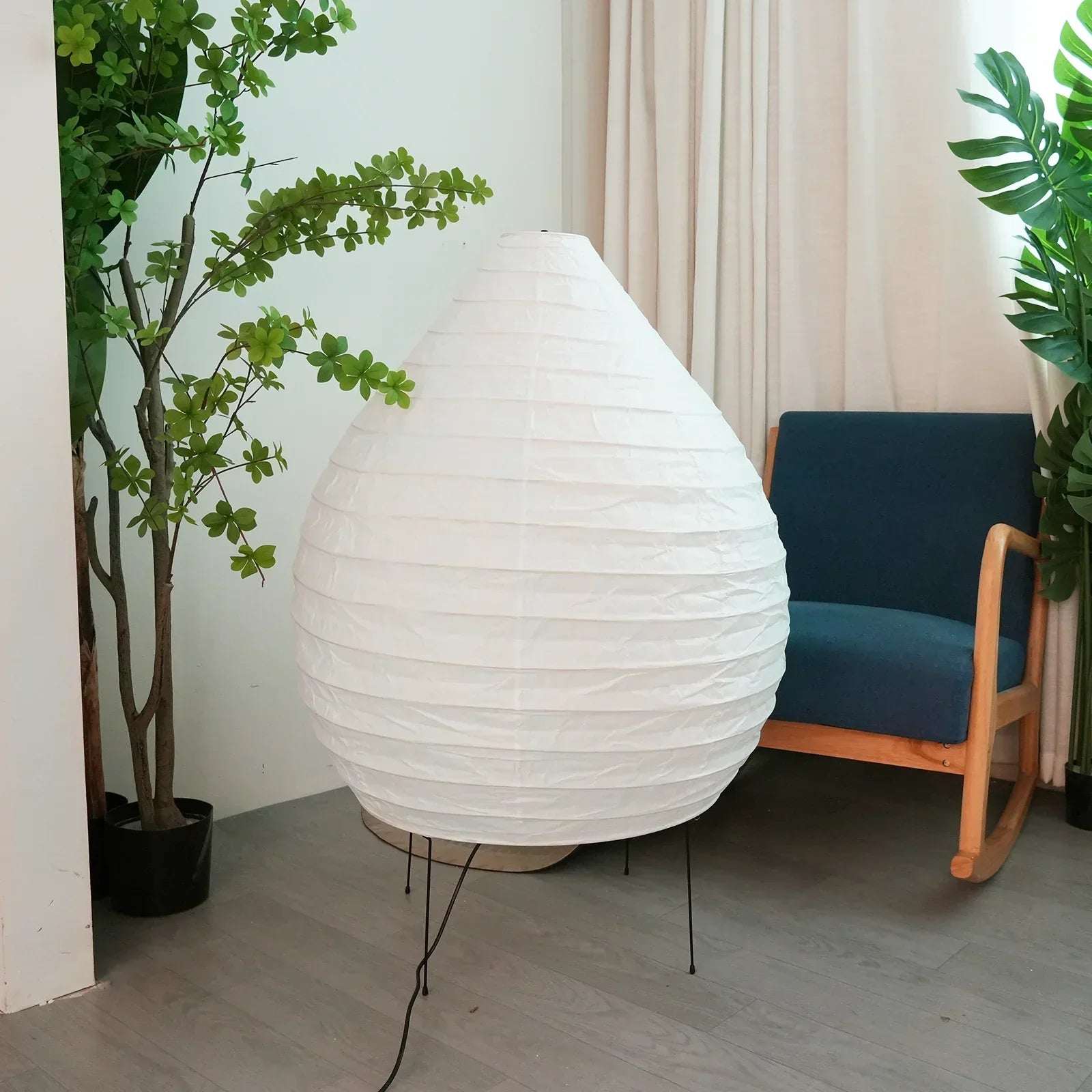 Akari Teardrop Shaped 23N Floor Lamp | wildoxy