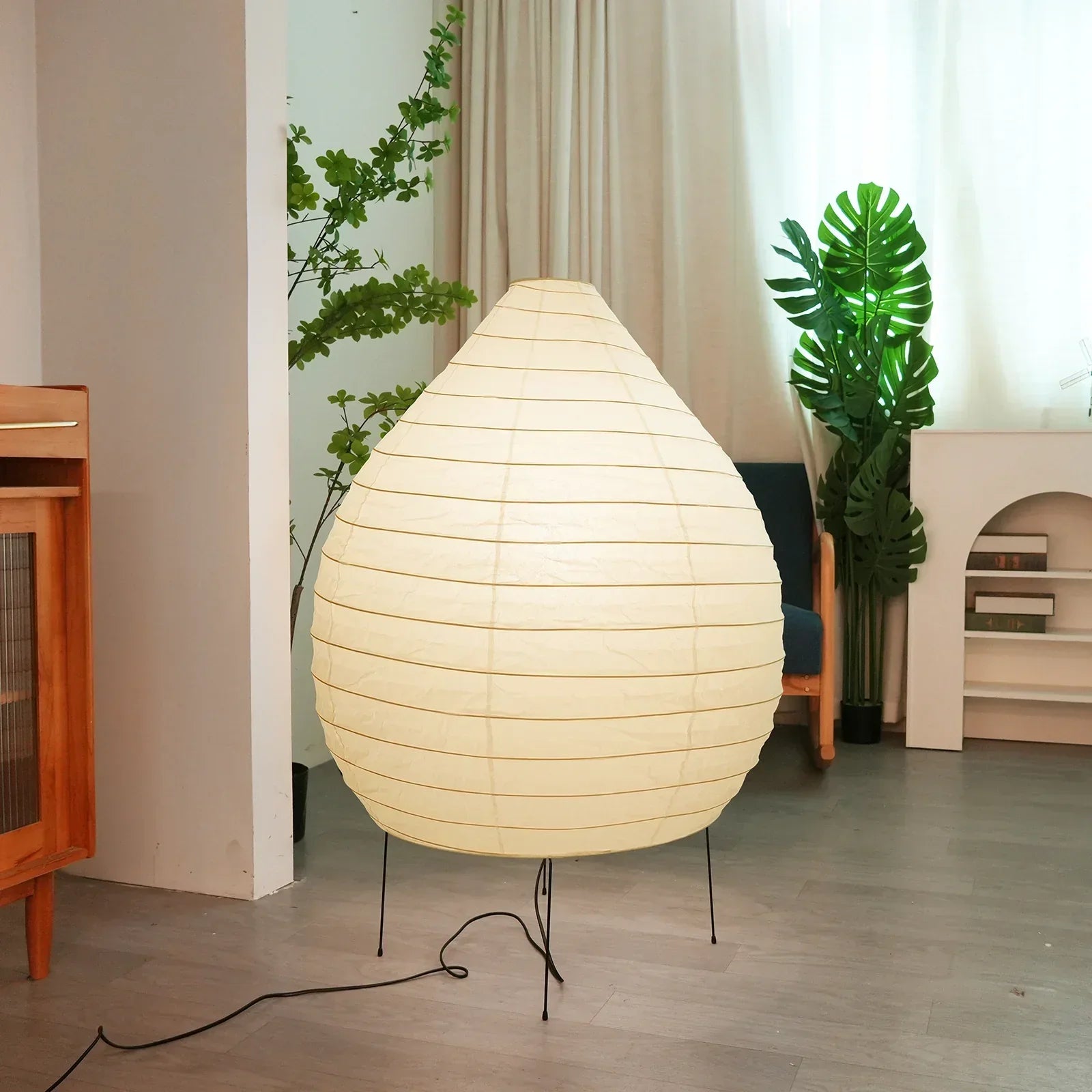 Akari Teardrop Shaped 23N Floor Lamp | wildoxy