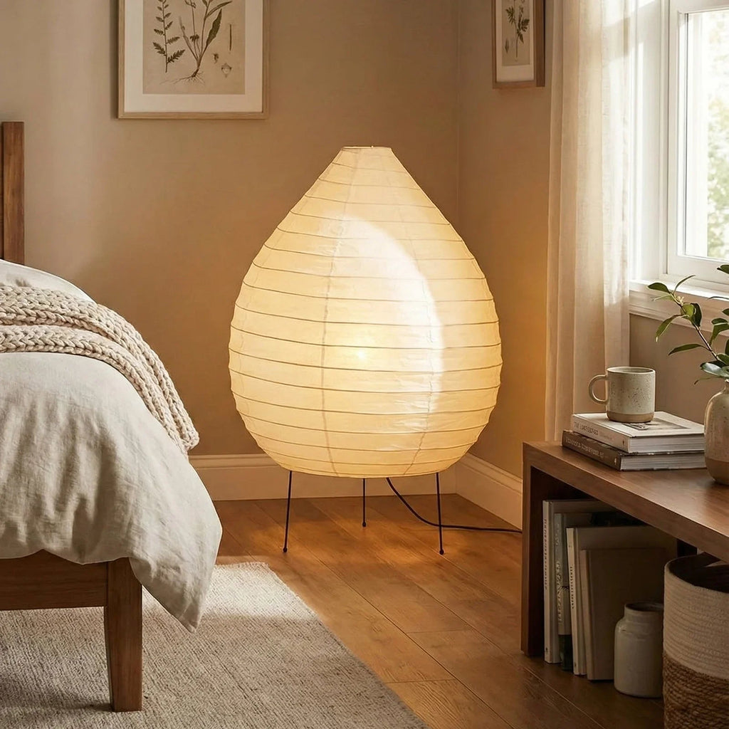 Akari Teardrop Shaped 23N Floor Lamp | wildoxy