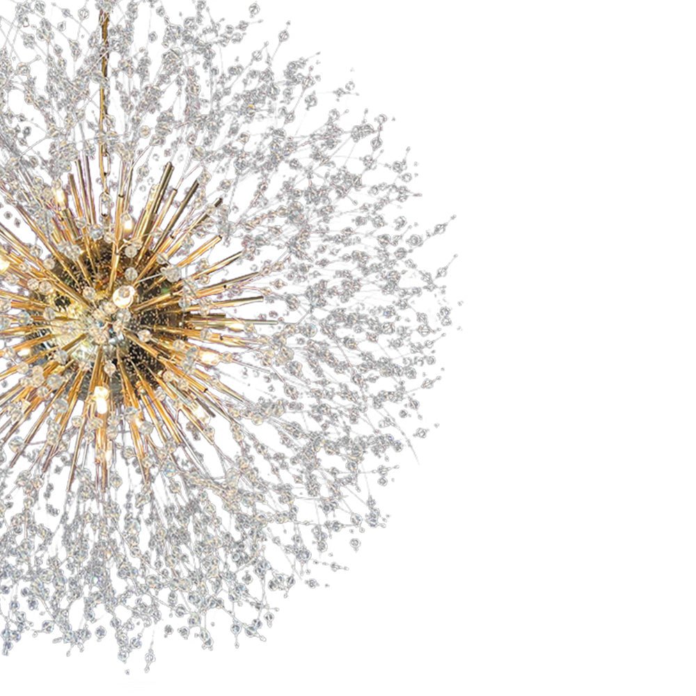 100 cm Sputnik Chandelier – Fireworks Crystal Effect