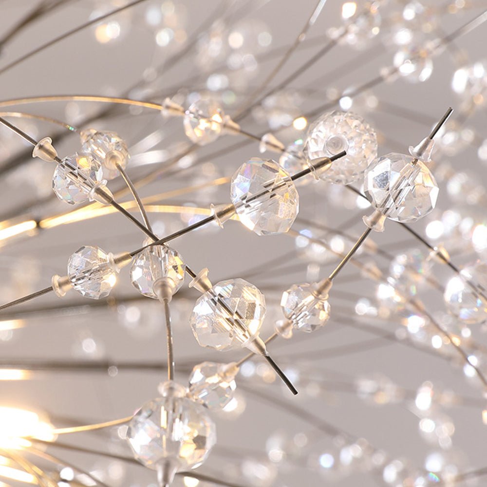 100 cm Sputnik Chandelier – Fireworks Crystal Effect
