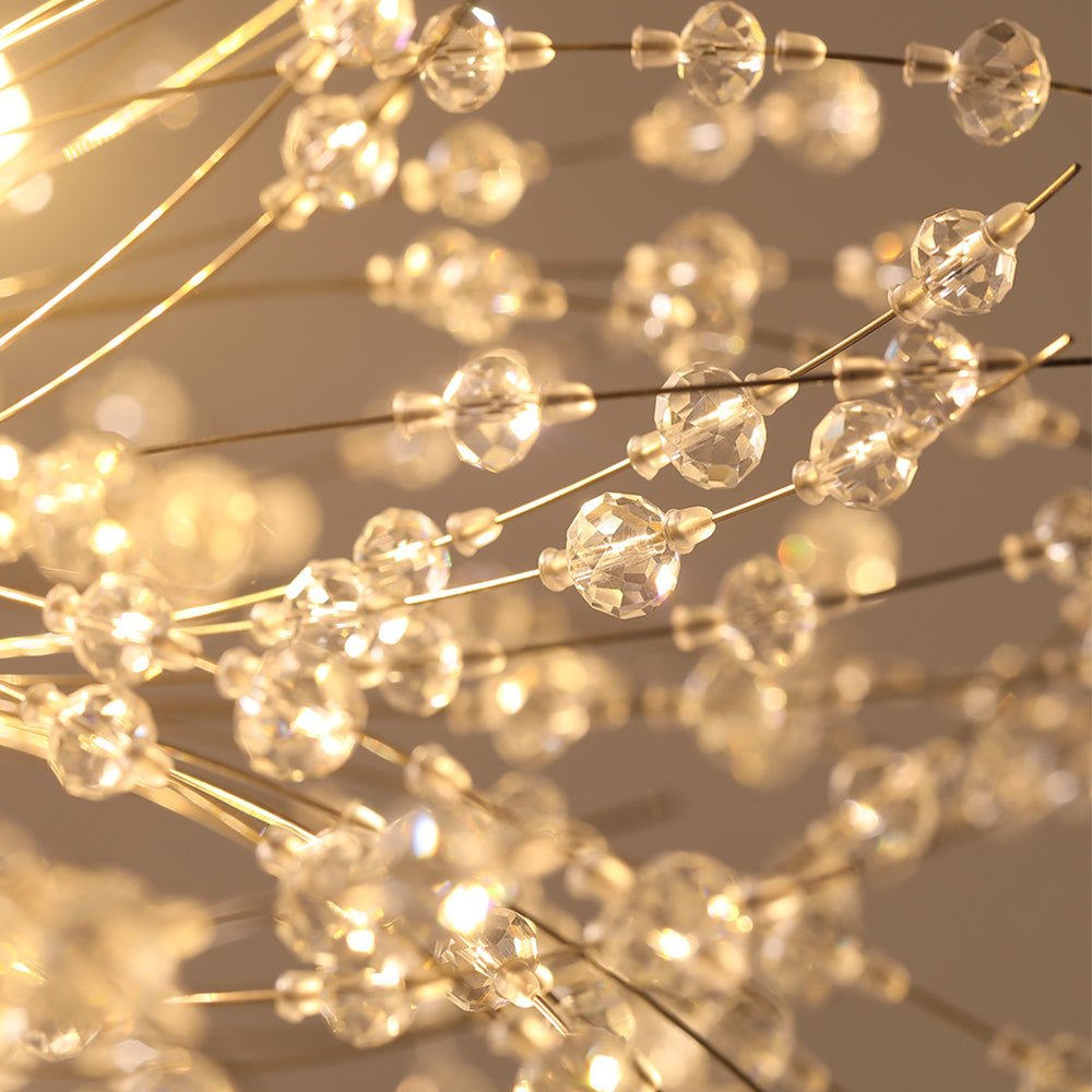 100 cm Sputnik Chandelier – Fireworks Crystal Effect