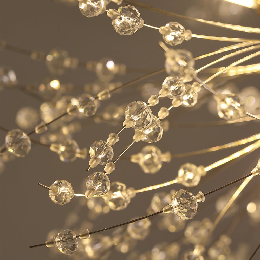 100 cm Sputnik Chandelier – Fireworks Crystal Effect