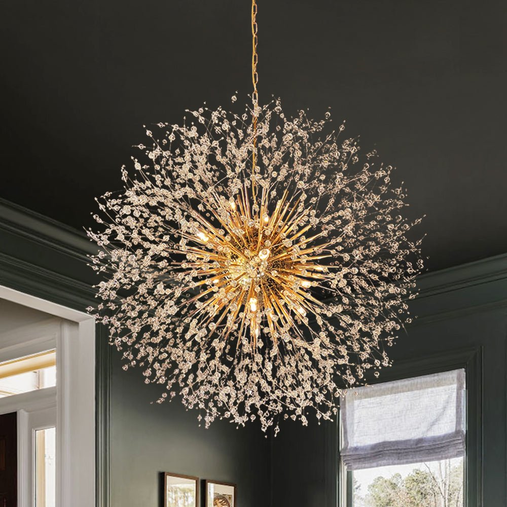 100 cm Sputnik Chandelier – Fireworks Crystal Effect