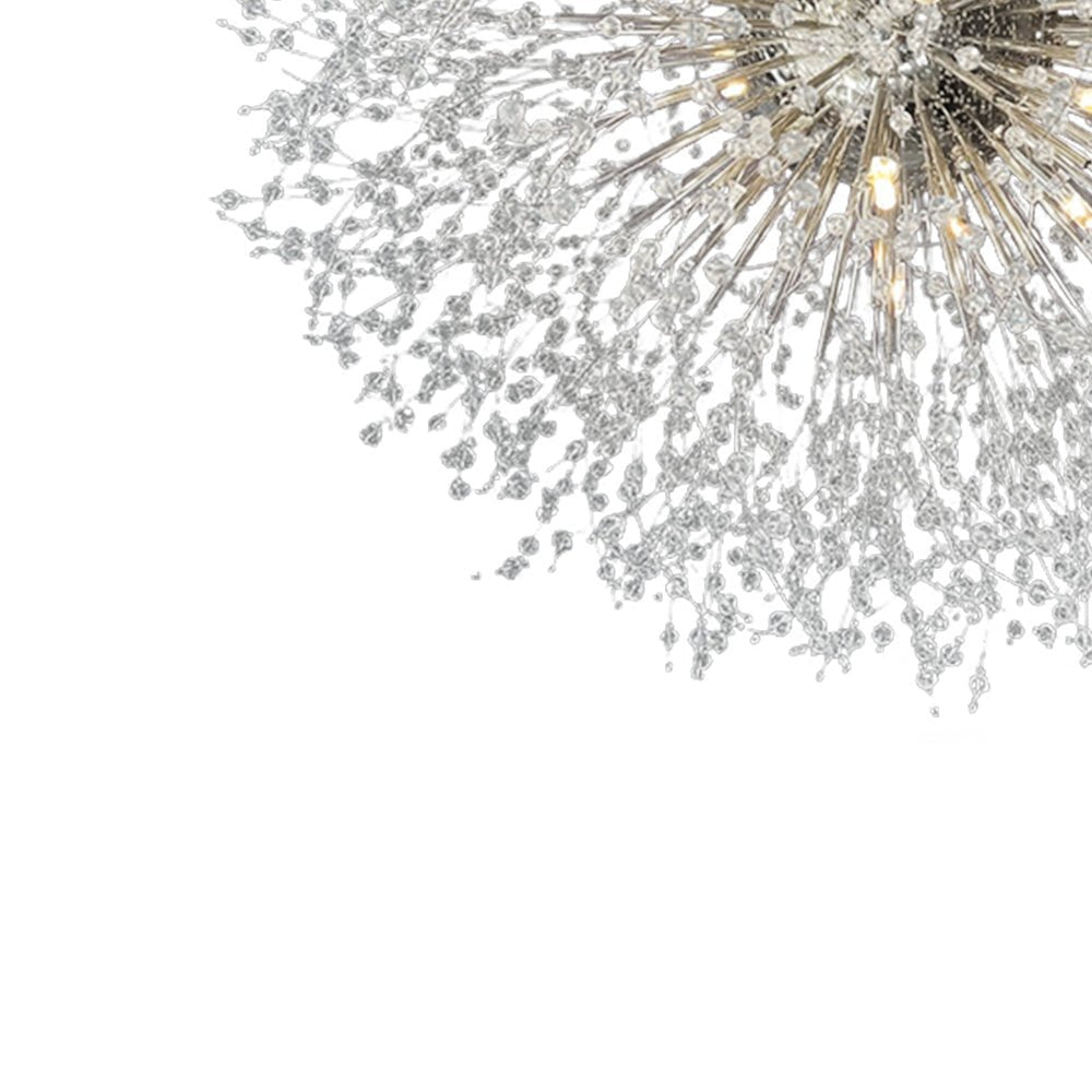 100 cm Sputnik Chandelier – Fireworks Crystal Effect