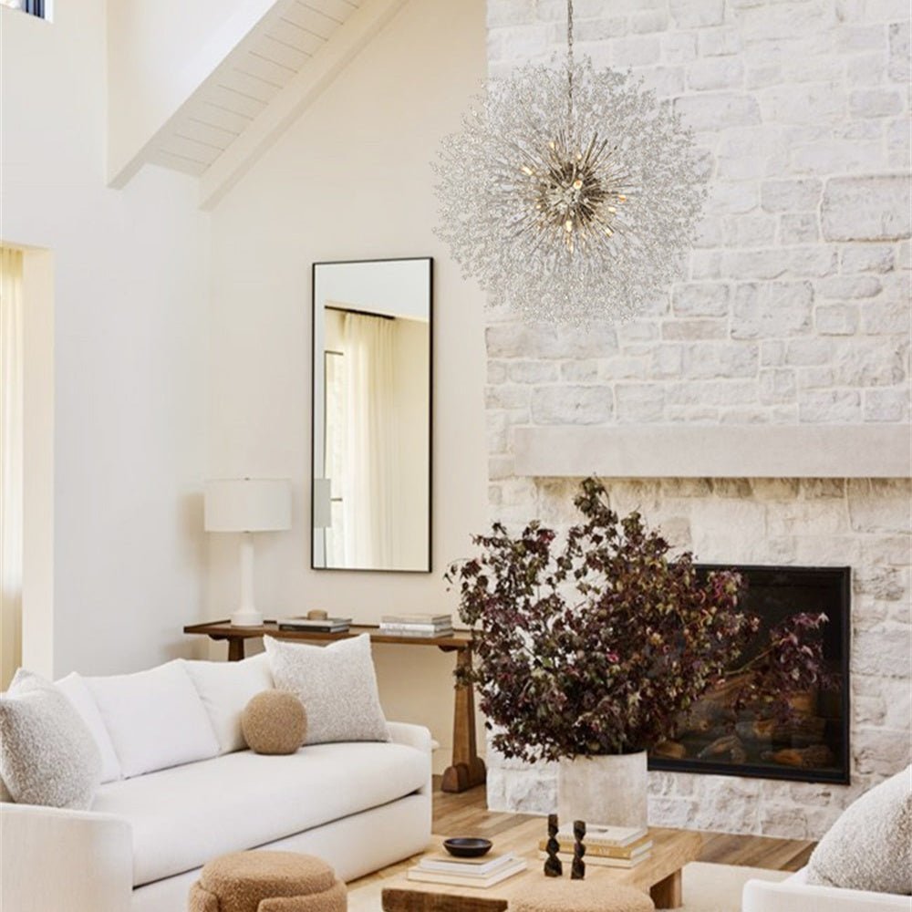 100 cm Sputnik Chandelier – Fireworks Crystal Effect