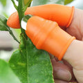 Découpeur FingerBlade en acier inoxydable avec base protectrice en silicone