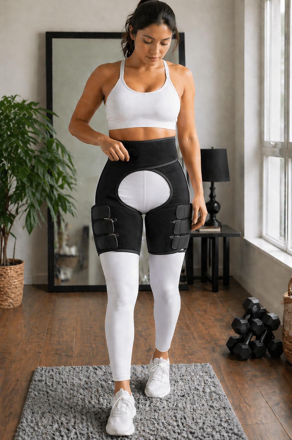 Verstellbares Kompressionsband für Hüfte und Oberschenkel, Polyester