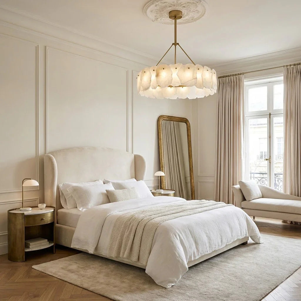 Tiered Alabaster Chandelier | wildoxy