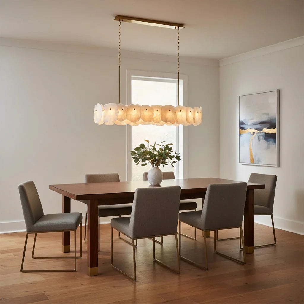 Tiered Alabaster Chandelier | wildoxy