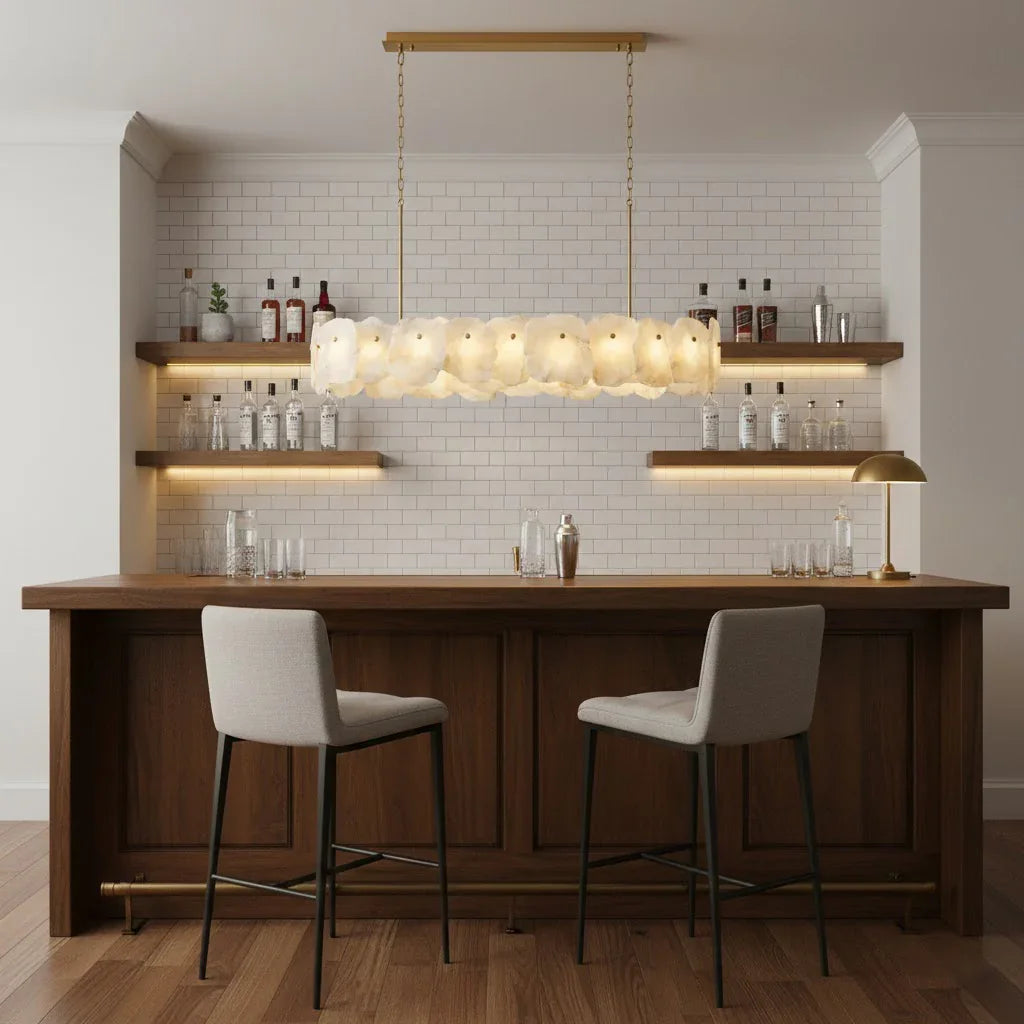 Tiered Alabaster Chandelier | wildoxy
