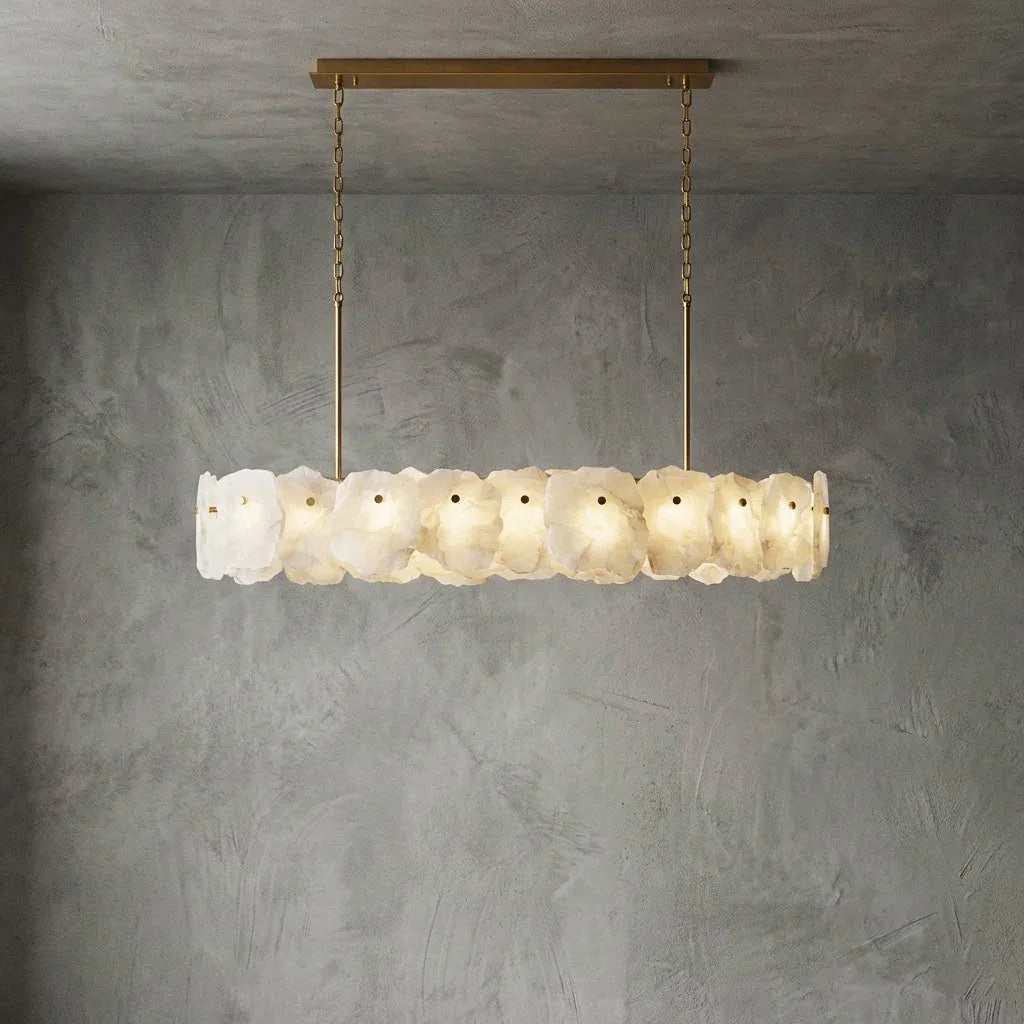 Tiered Alabaster Chandelier | wildoxy