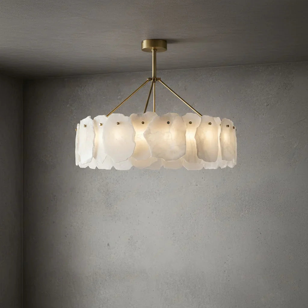 Tiered Alabaster Chandelier | wildoxy