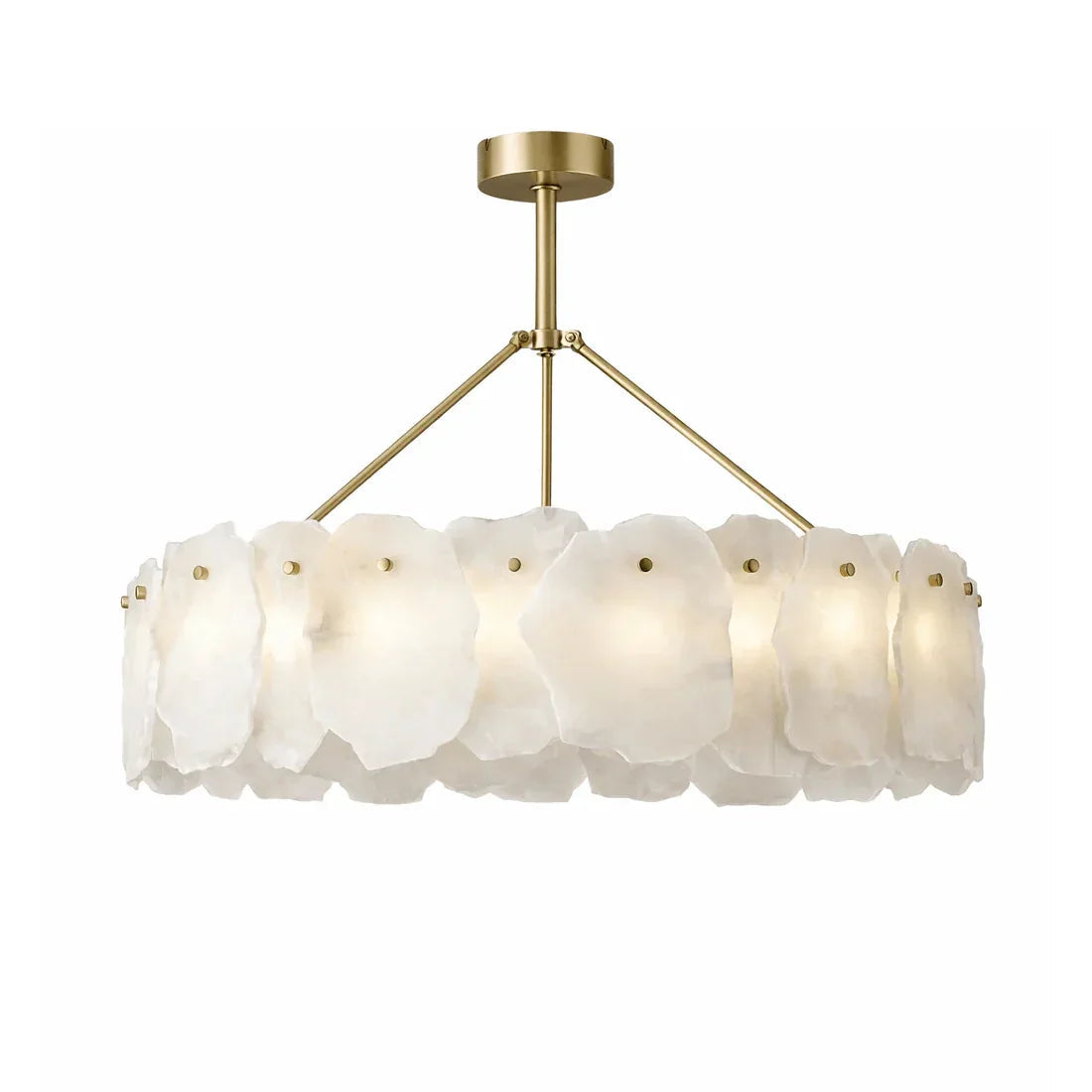 Tiered Alabaster Chandelier | wildoxy