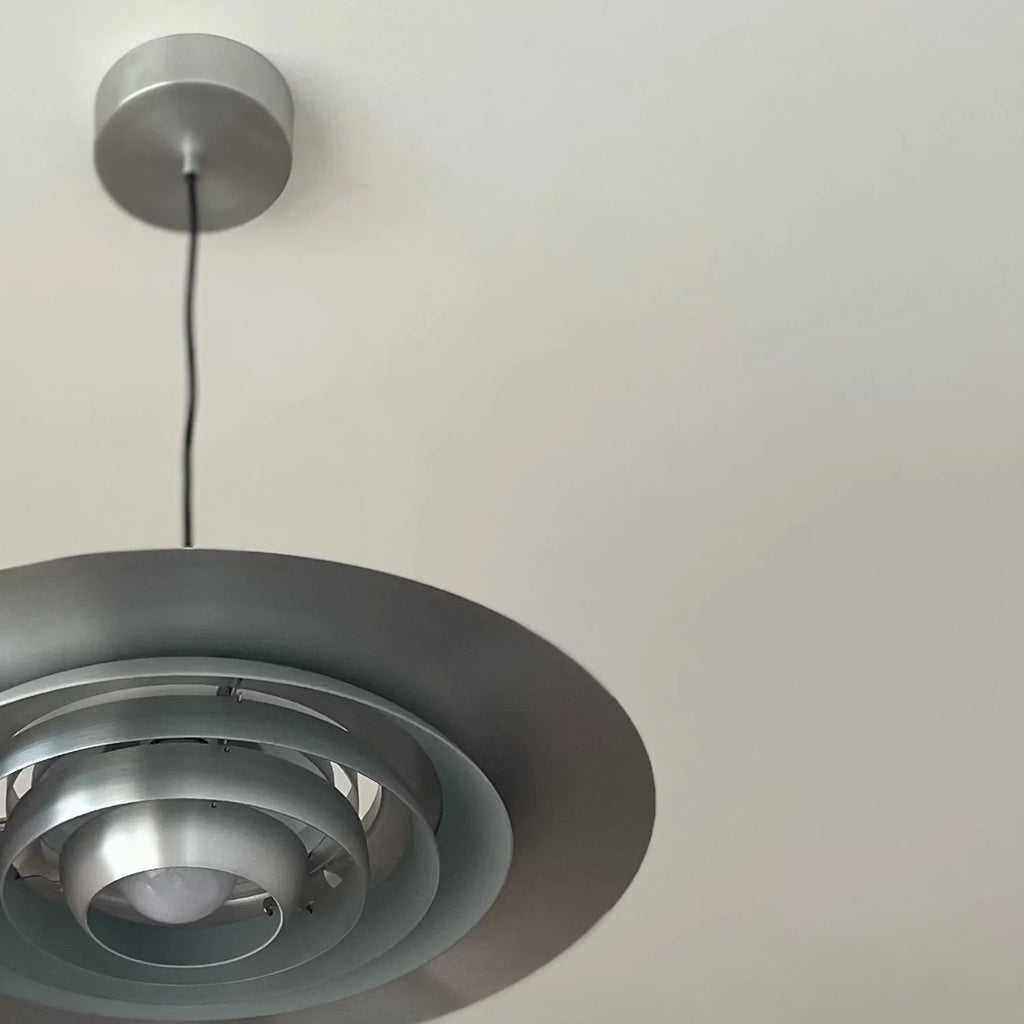 Tiered Dish-Shaped Disc Pendant Light | wildoxy