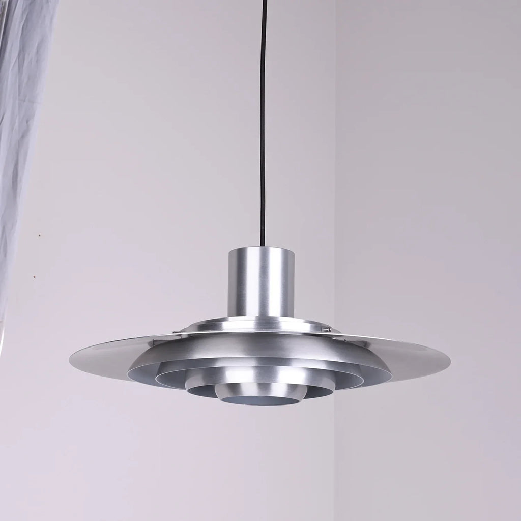 Tiered Dish-Shaped Disc Pendant Light | wildoxy