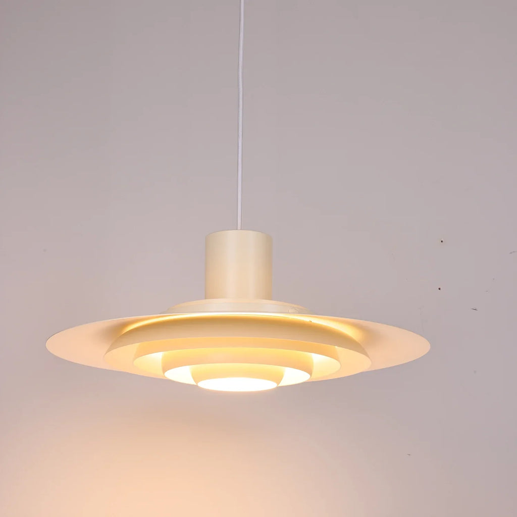 Tiered Dish-Shaped Disc Pendant Light | wildoxy