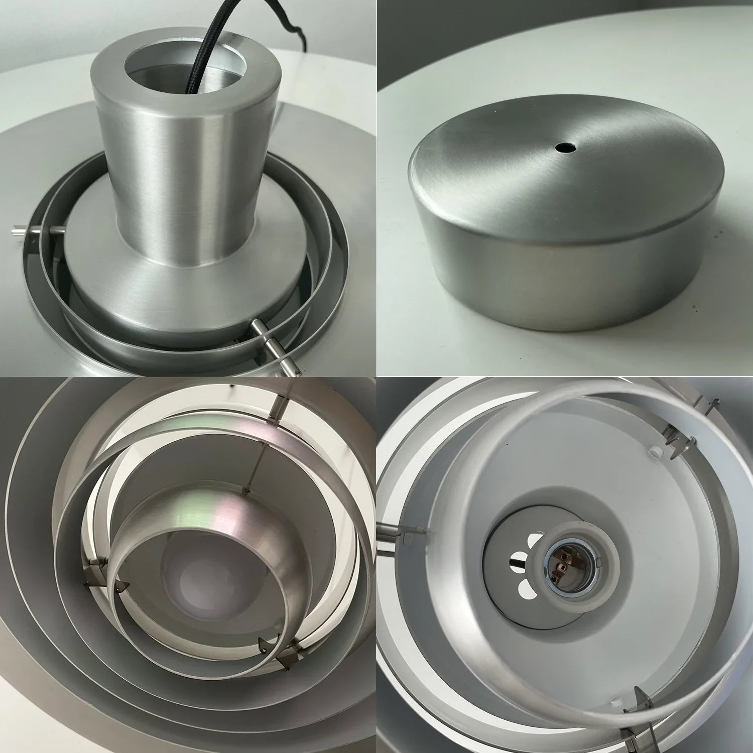 Tiered Dish-Shaped Disc Pendant Light | wildoxy