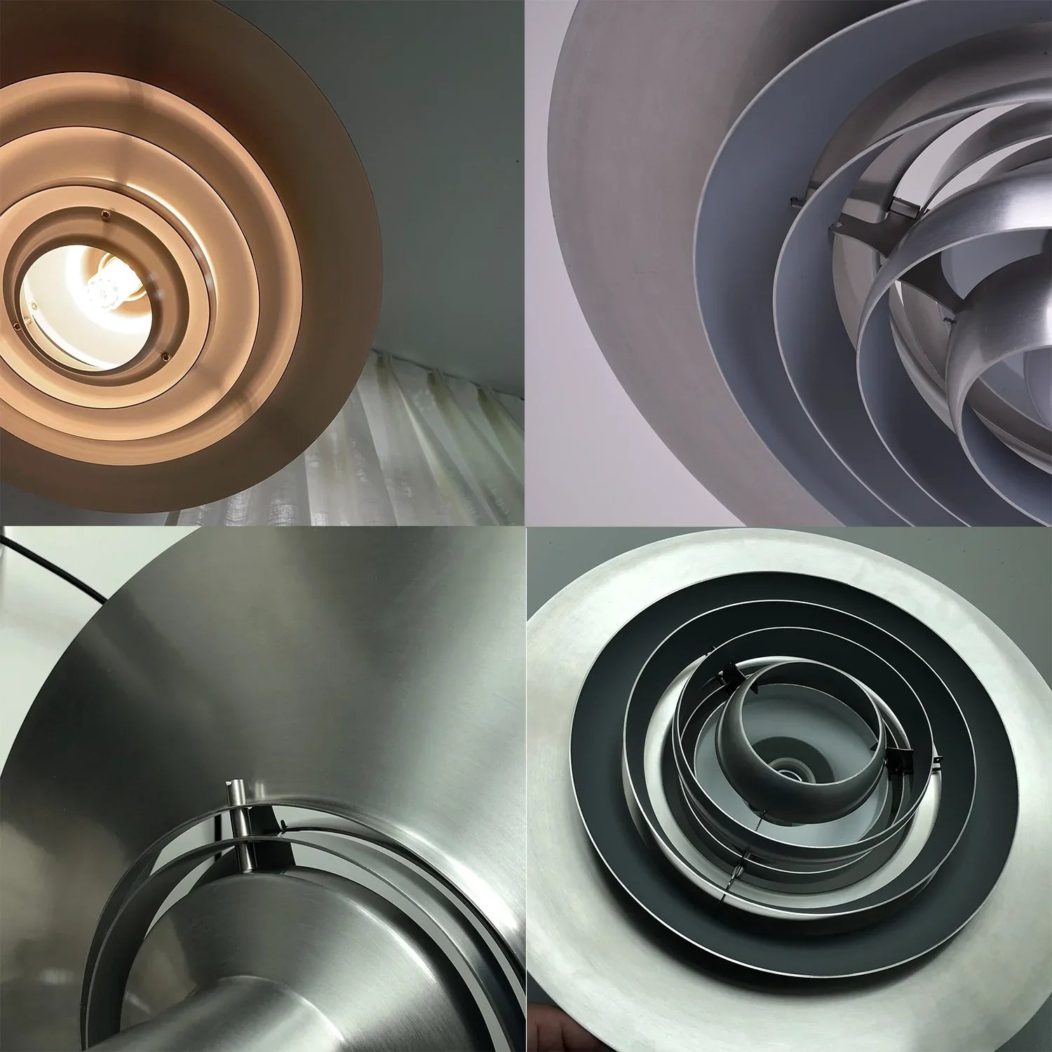 Tiered Dish-Shaped Disc Pendant Light | wildoxy